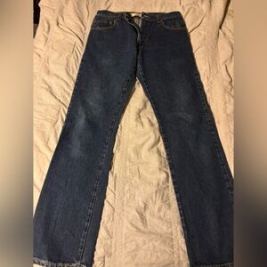Levi's Dark Blue Denim Jeans